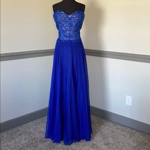 Royal Blue Prom Dress